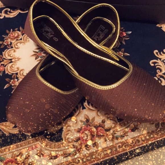 woman flats shoes, khussa handmade, jutti - Picture 4 of 5